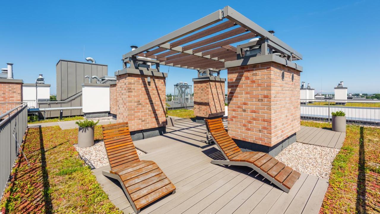 Garden Gates Apartments By Sun & Snow With Roof Terrace Danzig Exterior foto