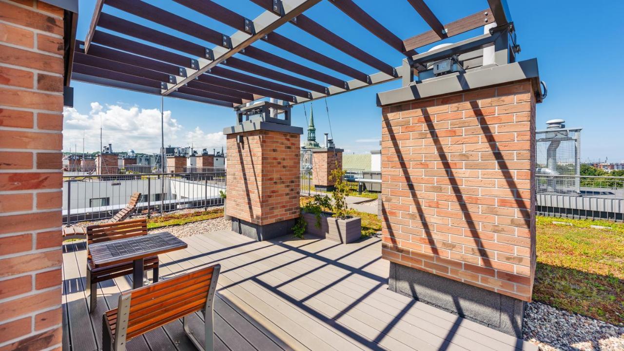 Garden Gates Apartments By Sun & Snow With Roof Terrace Danzig Exterior foto